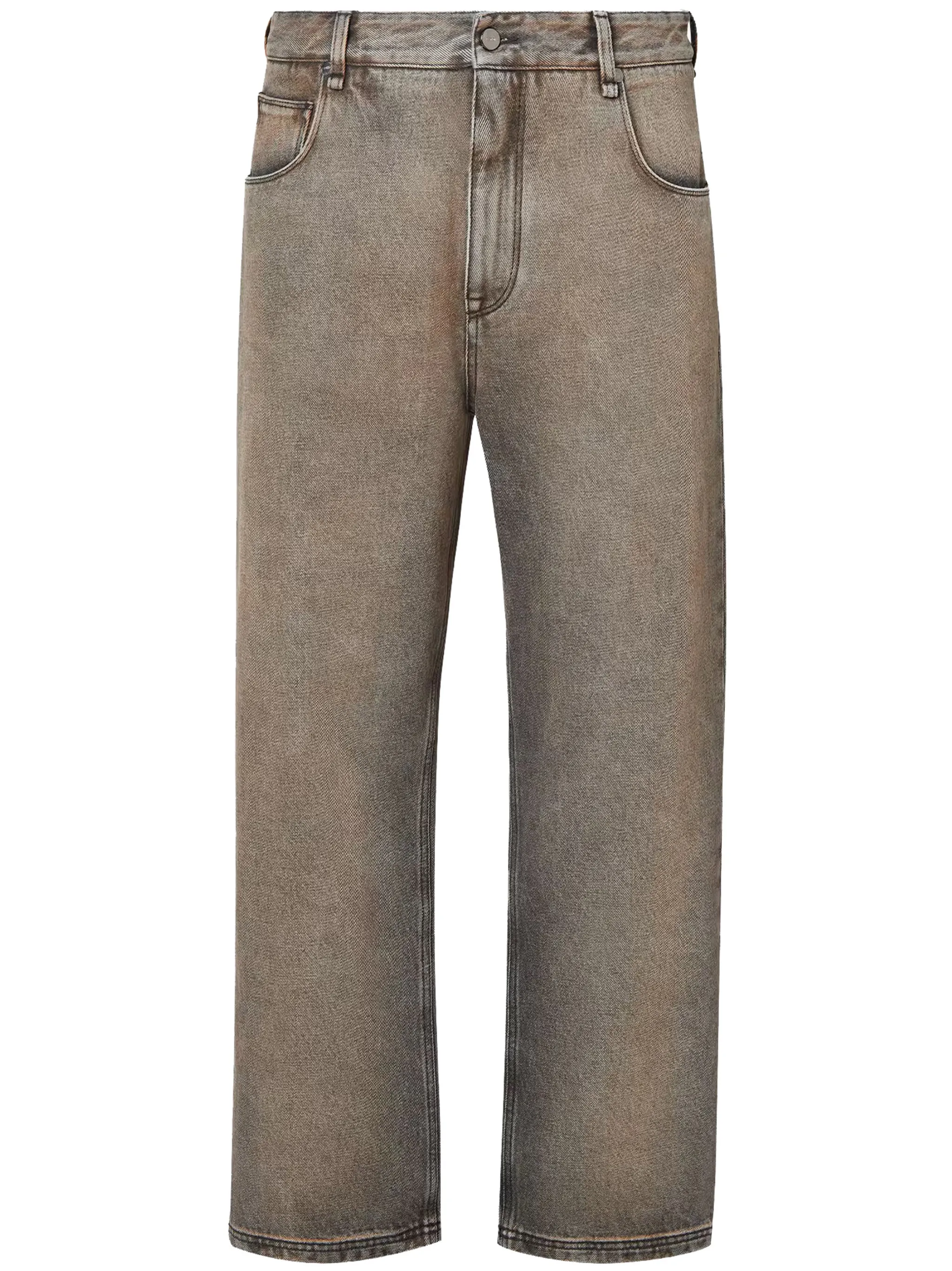 GREY COTTON STRAIGHT LEG DENIM sold by Lord & Taylor