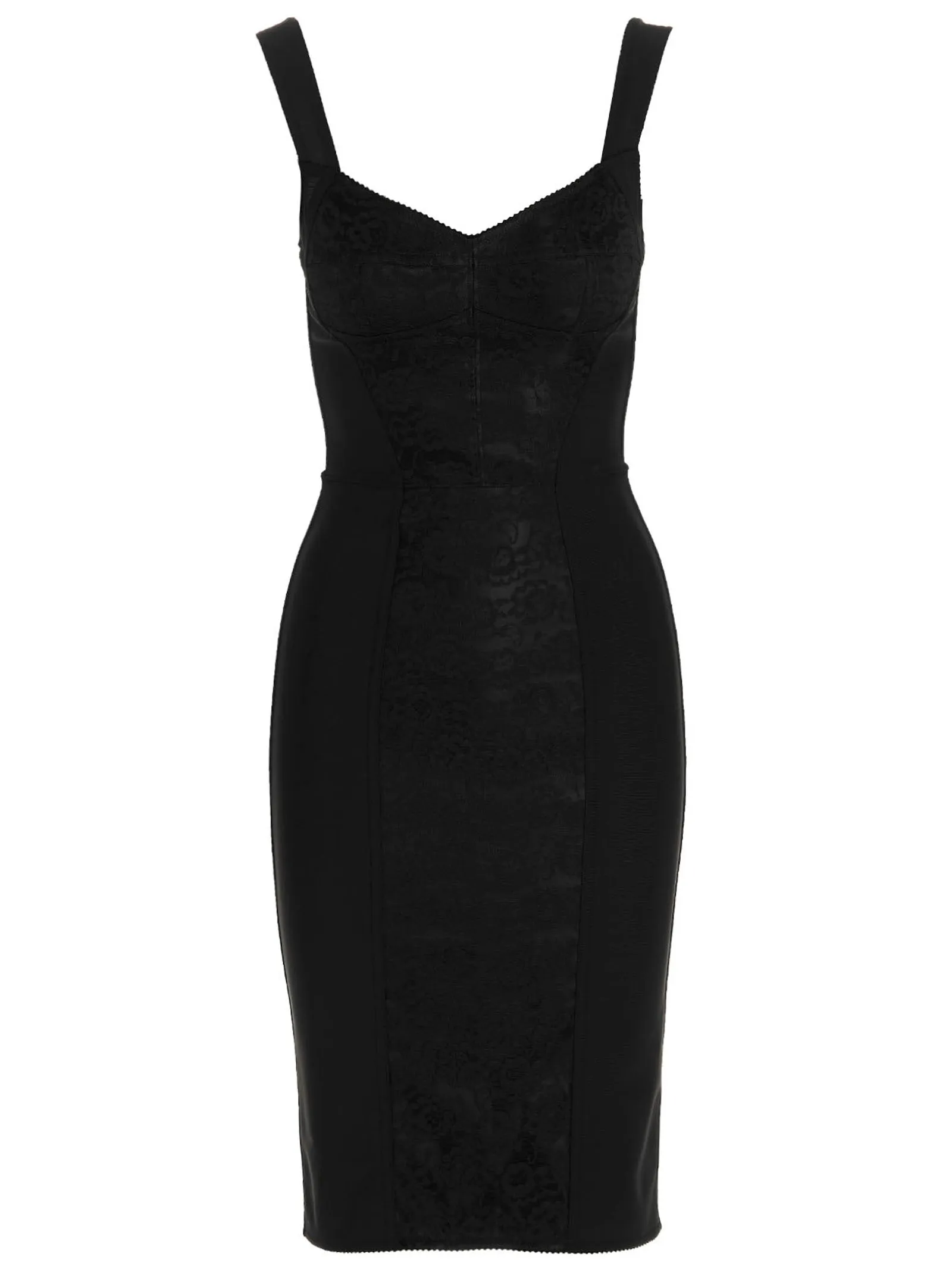 Midi corsetry dress sold by Lord & Taylor