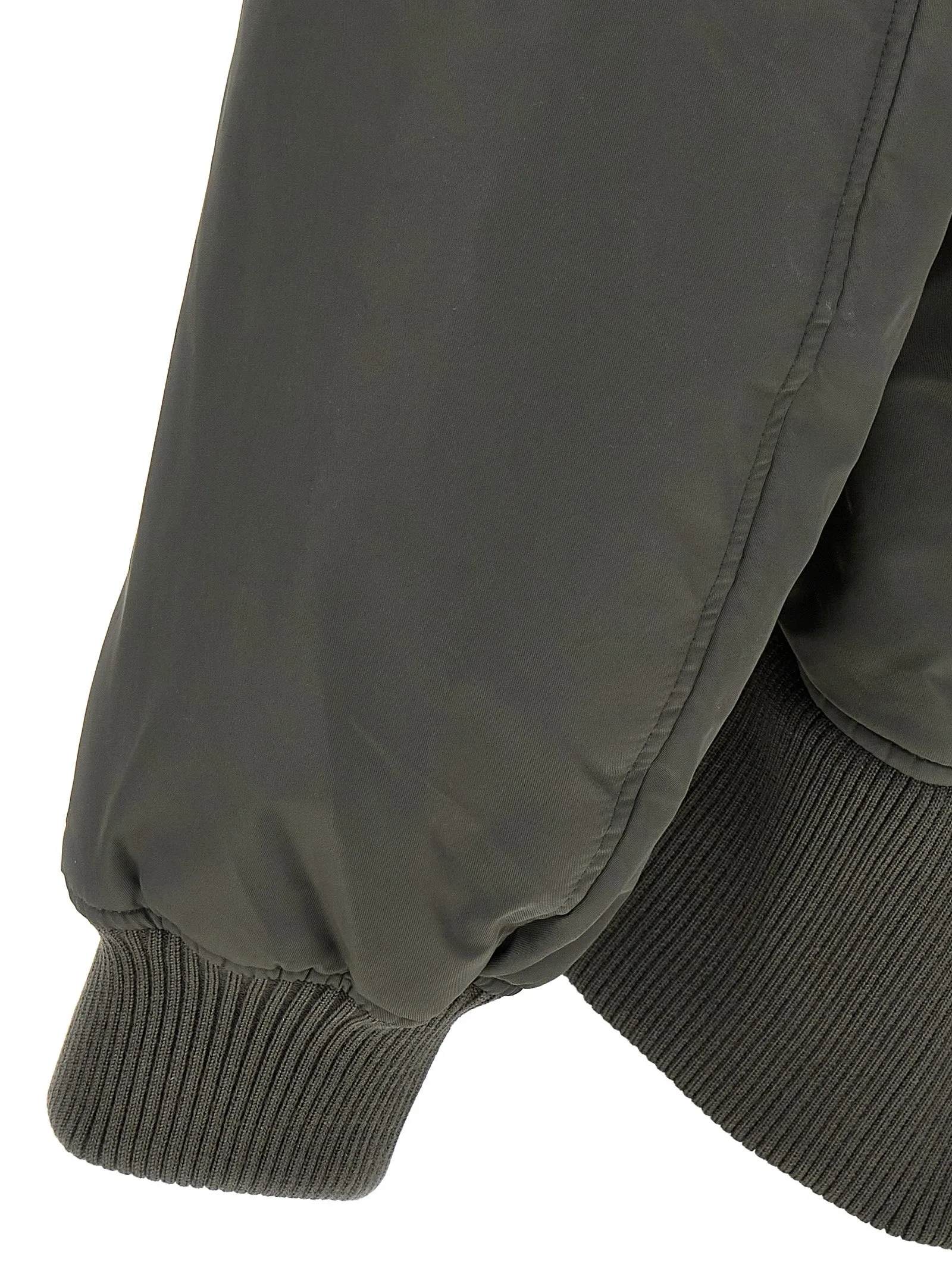 'Curved Hem' bomber jacket sold by Lord & Taylor product image thumbnail 4