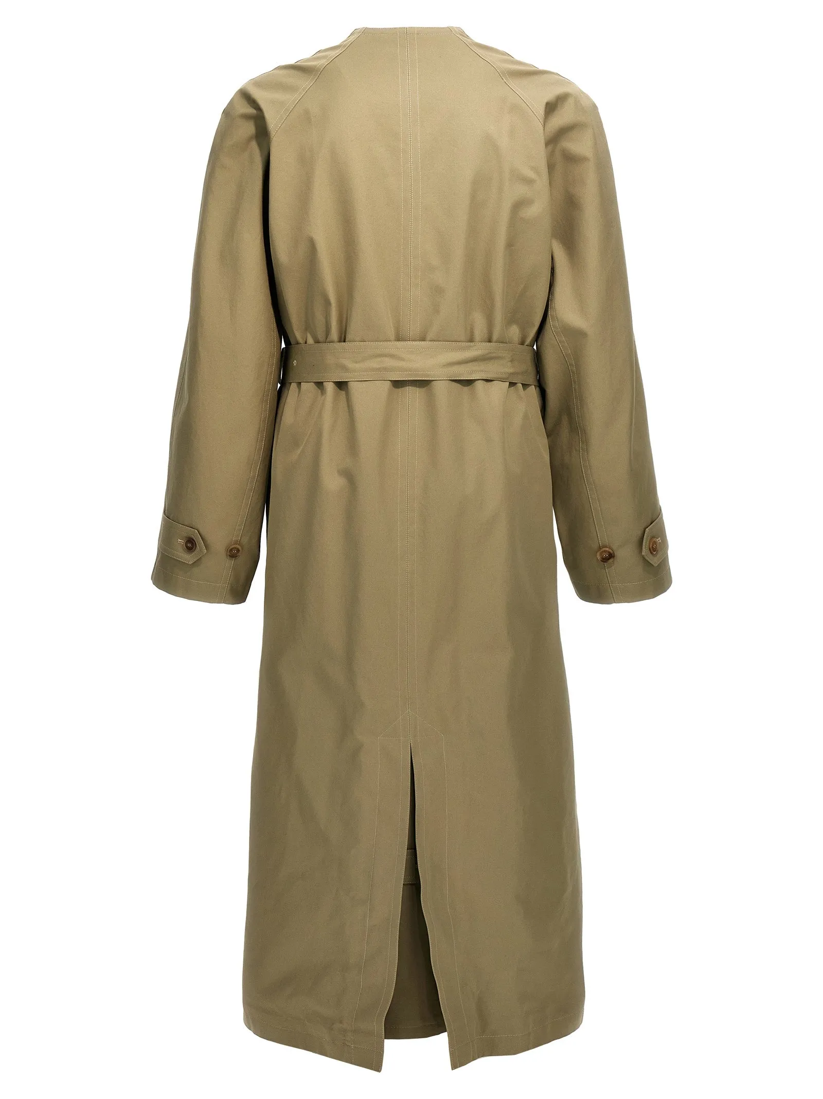 Check lining oversize trench coat sold by Lord & Taylor product image thumbnail 2