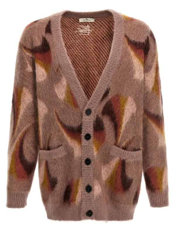 Patterned cardigan sold by Lord & Taylor