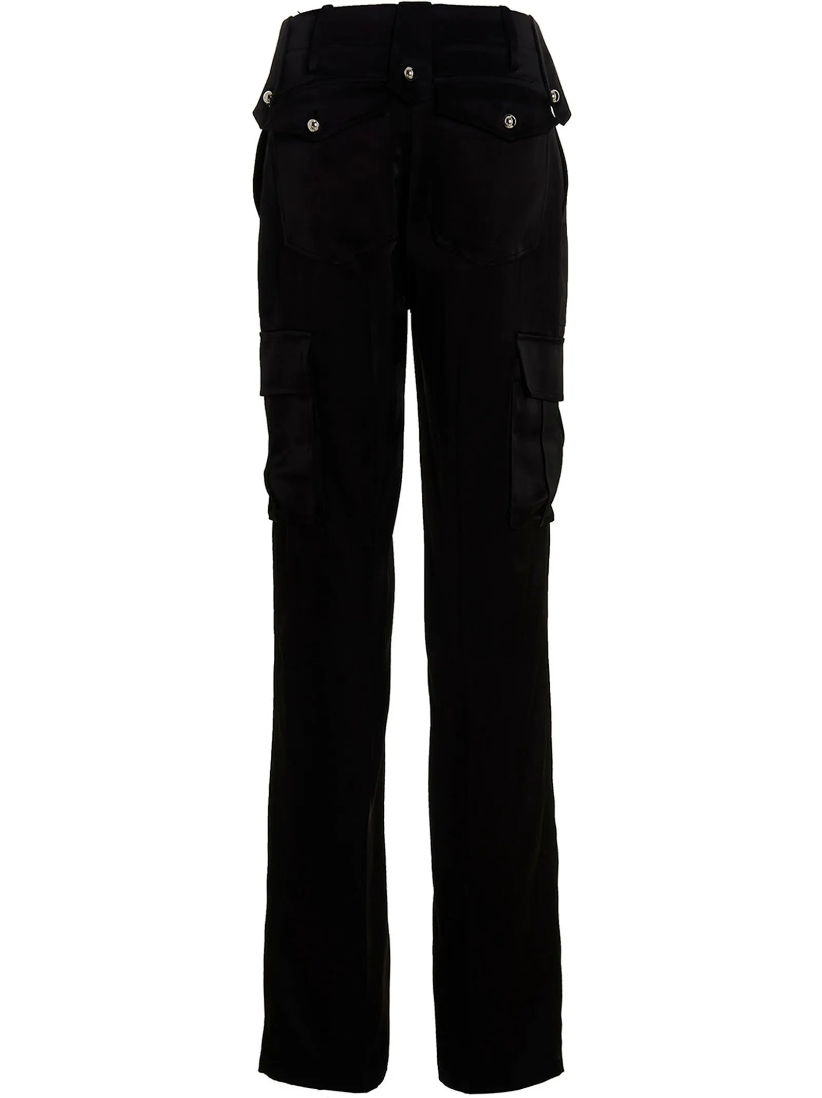 Satin cargo pants sold by Lord & Taylor product image thumbnail 2