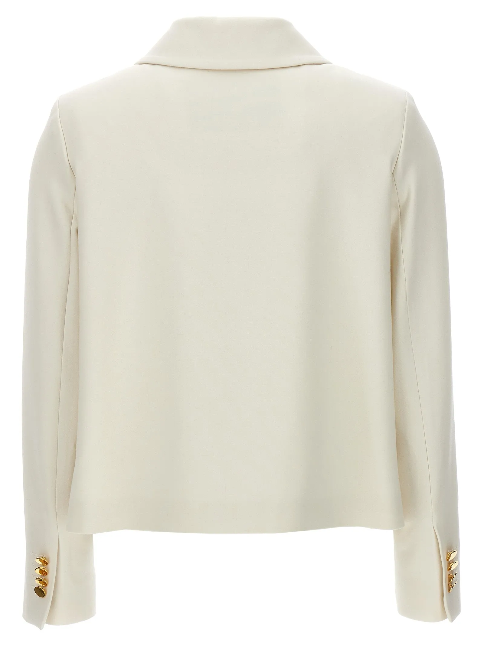 Cropped double-breasted jacket sold by Lord & Taylor product image thumbnail 2