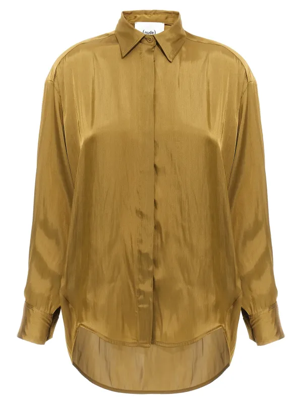 Satin shirt made by NUDE