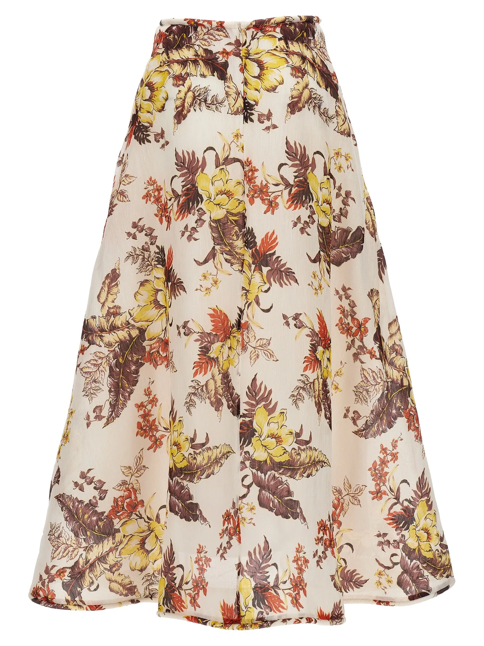 'Matchmaker Floral Flare' skirt sold by Lord & Taylor product image thumbnail 2