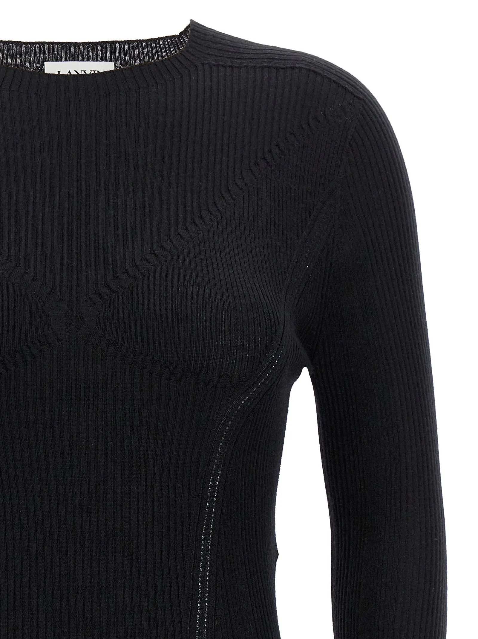 Ribbed sweater sold by Lord & Taylor product image thumbnail 3