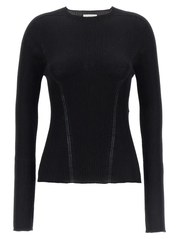 Ribbed sweater made by Lanvin