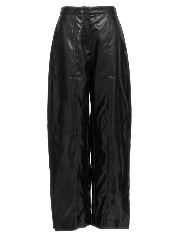 Coated pants made by Jil Sander