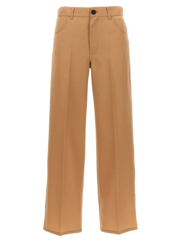 Loose leg pants made by Jil Sander