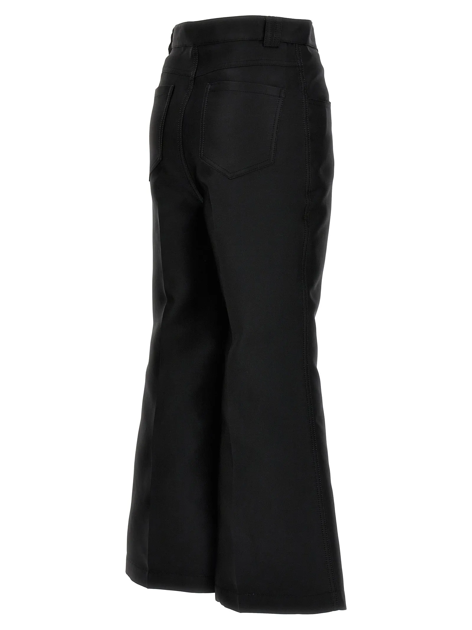 Cropped silk blend pants sold by Lord & Taylor product image thumbnail 4