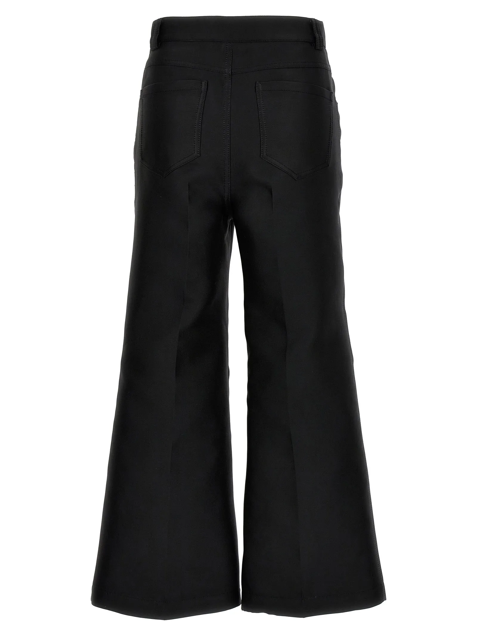 Cropped silk blend pants sold by Lord & Taylor product image thumbnail 2