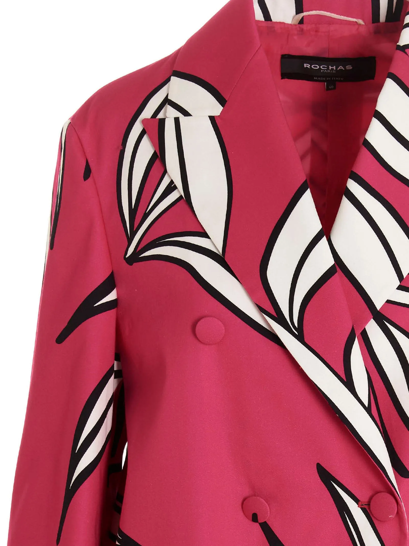 Floral print blazer jacket sold by Lord & Taylor product image thumbnail 3