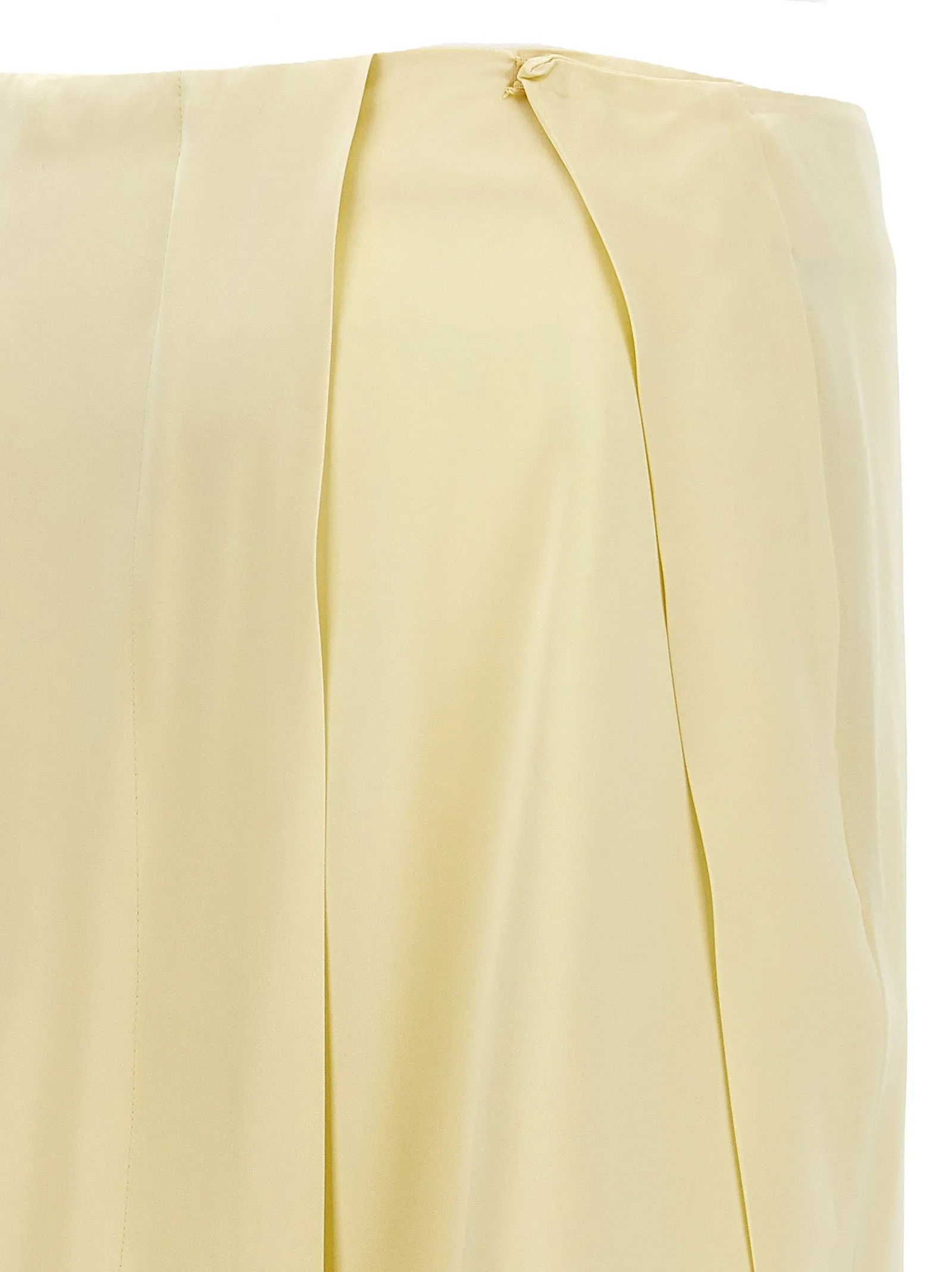 Satin skirt with side slit sold by Lord & Taylor product image thumbnail 4