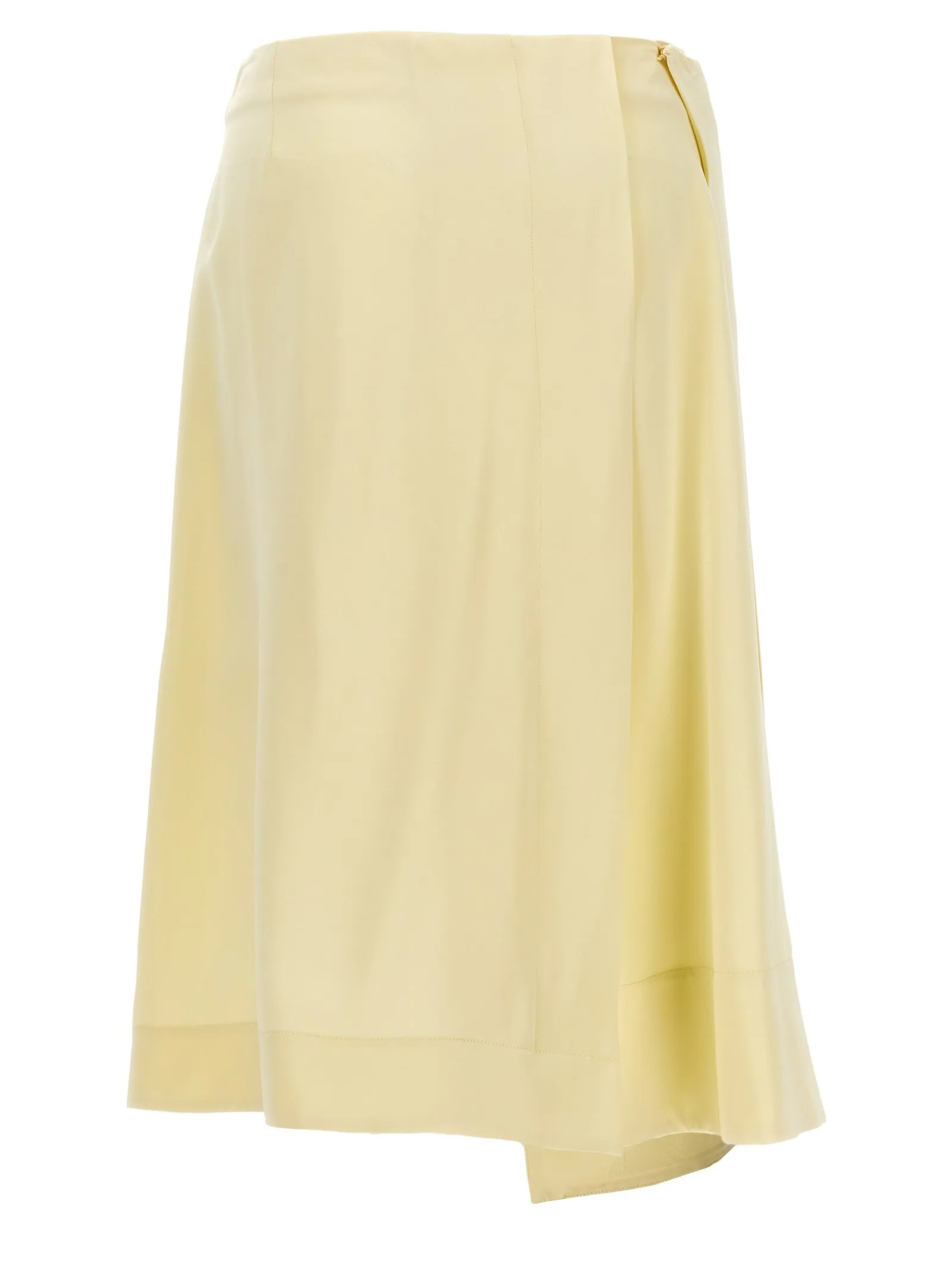 Satin skirt with side slit sold by Lord & Taylor product image thumbnail 2