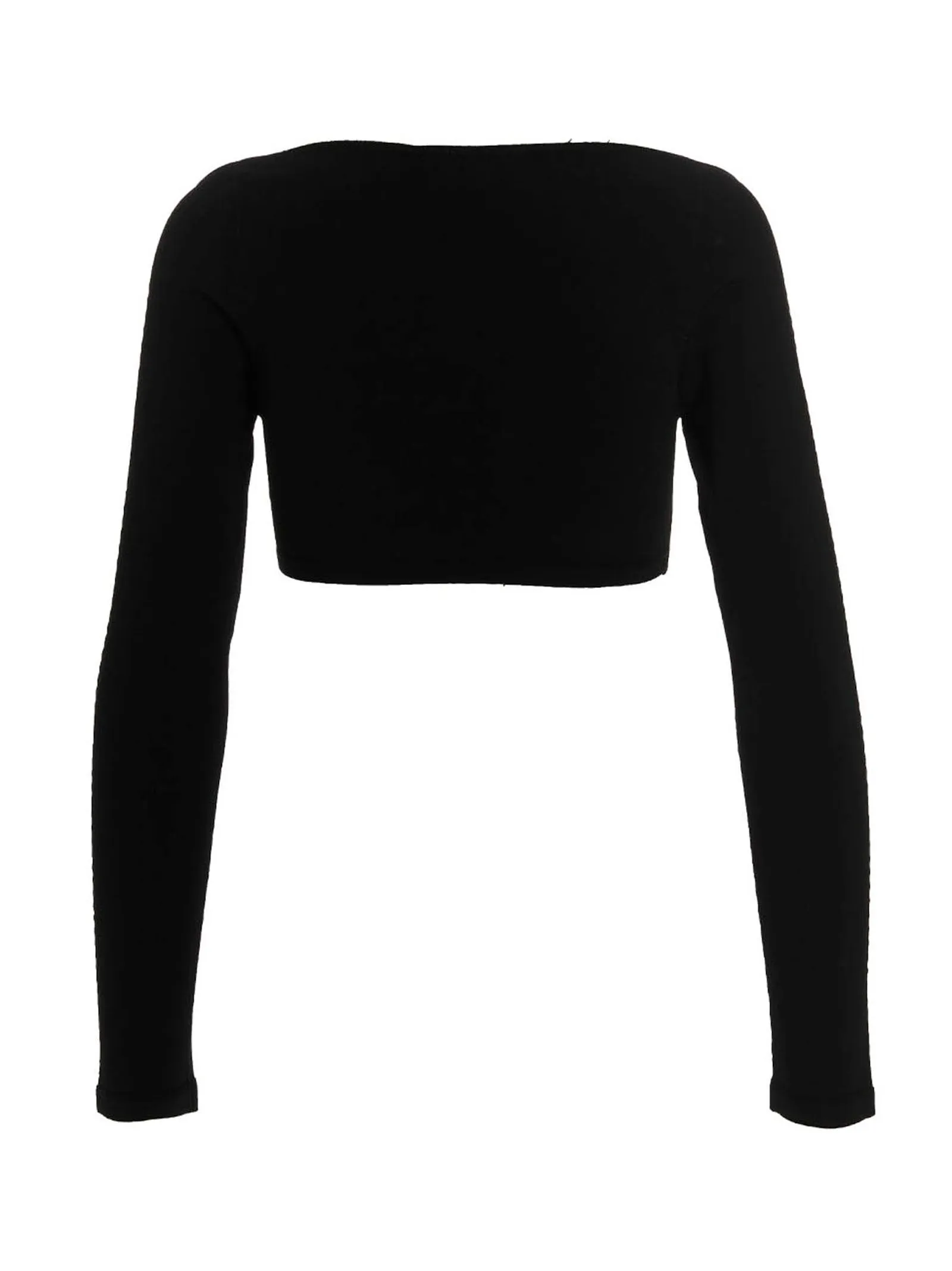 Ribbed cropped sweater sold by Lord & Taylor product image thumbnail 2