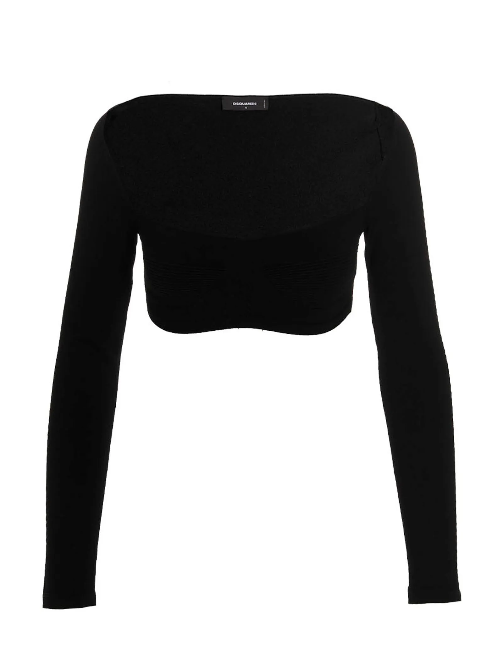 Ribbed cropped sweater sold by Lord & Taylor