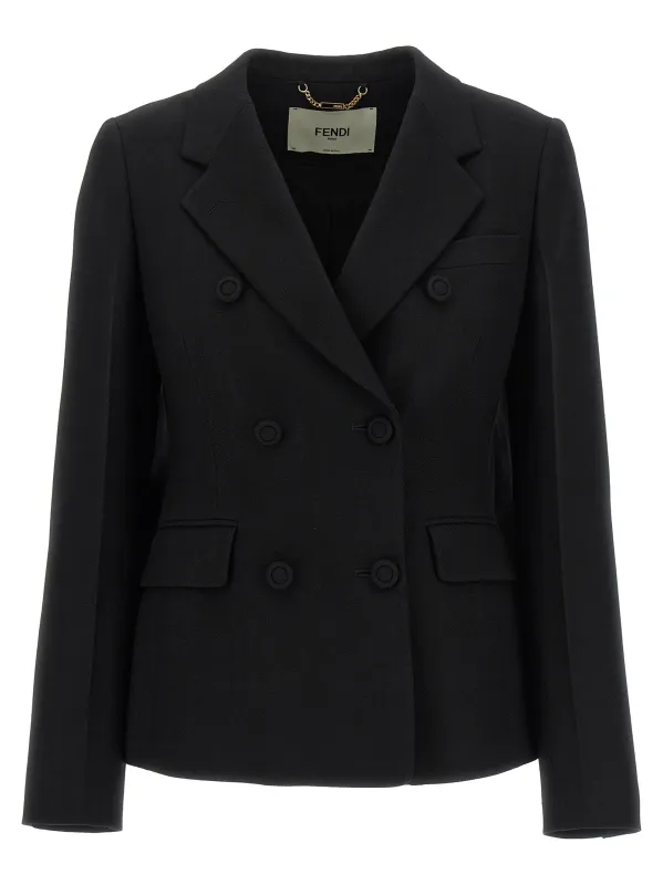 Double-breasted blazer sold by Lord & Taylor