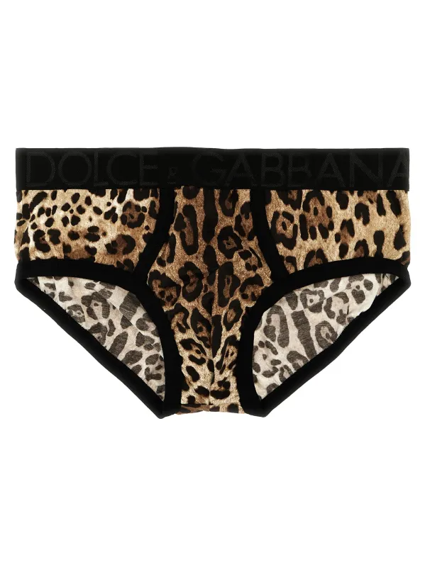 Animal print brief made by Dolce & Gabanna