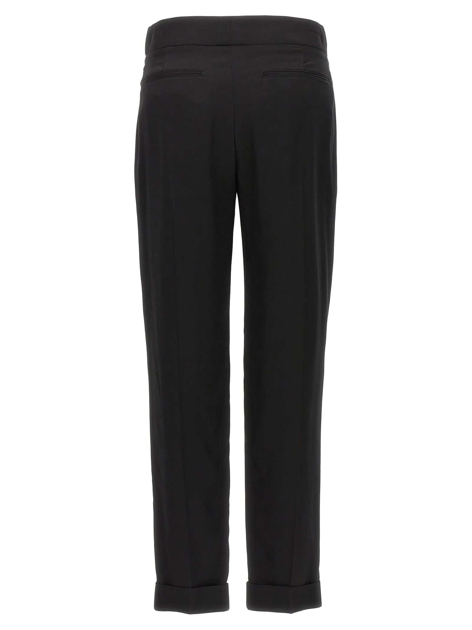 Metal bar detail trousers sold by Lord & Taylor product image thumbnail 2