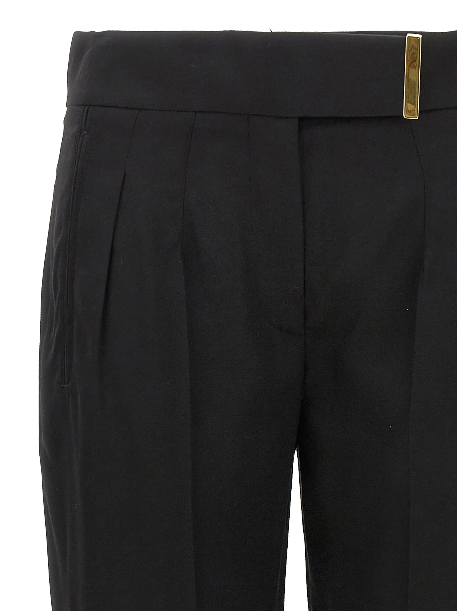 Metal bar detail trousers sold by Lord & Taylor product image thumbnail 3