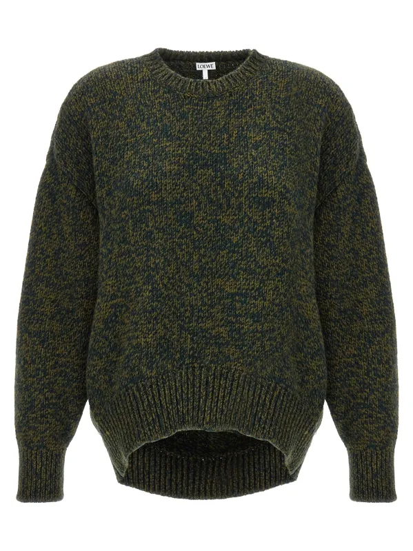 Double neck sweater made by Loewe