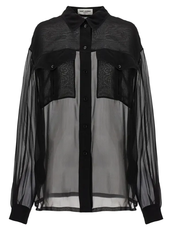 Silk muslin shirt sold by Lord & Taylor