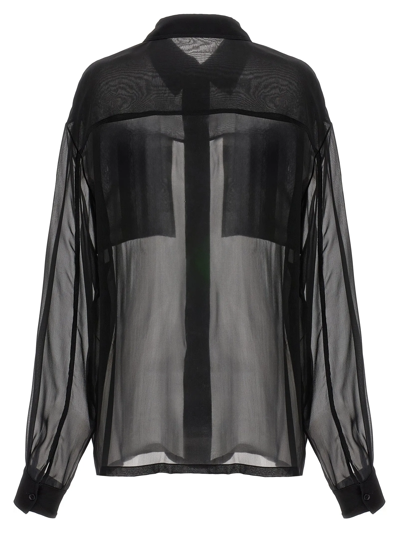 Silk muslin shirt sold by Lord & Taylor product image thumbnail 2