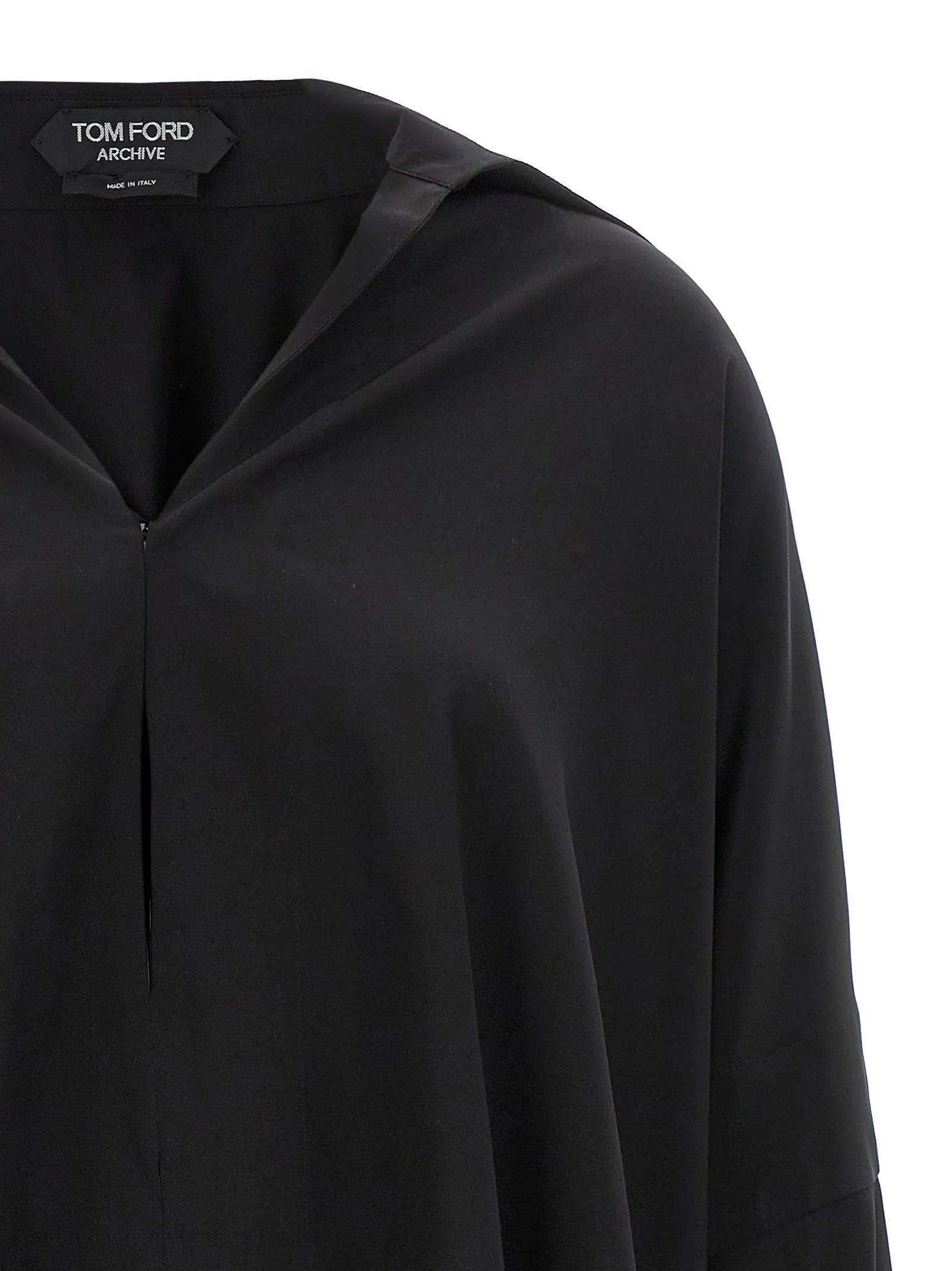 Crepe de chine shirt sold by Lord & Taylor product image thumbnail 3