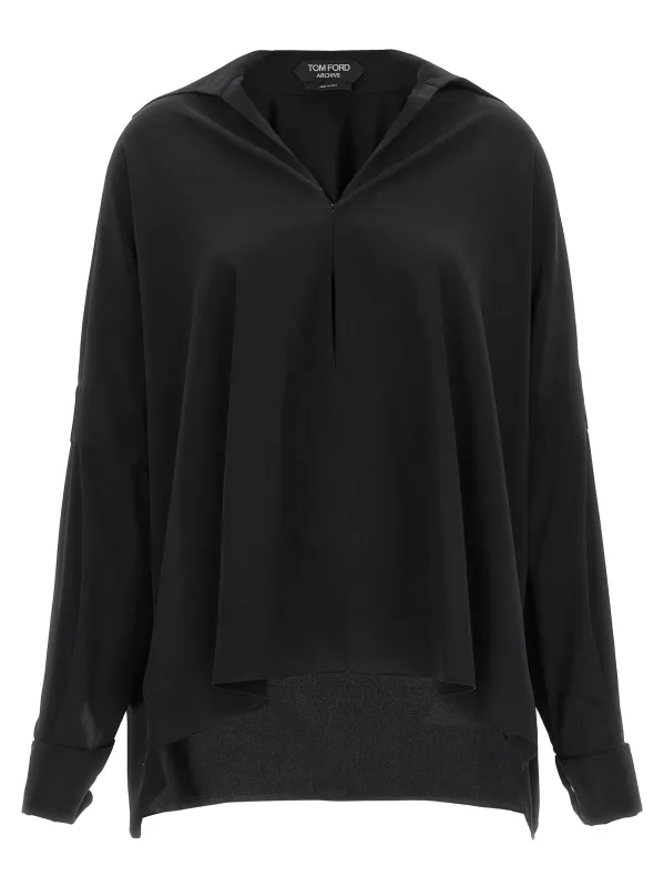 Crepe de chine shirt made by Tom Ford