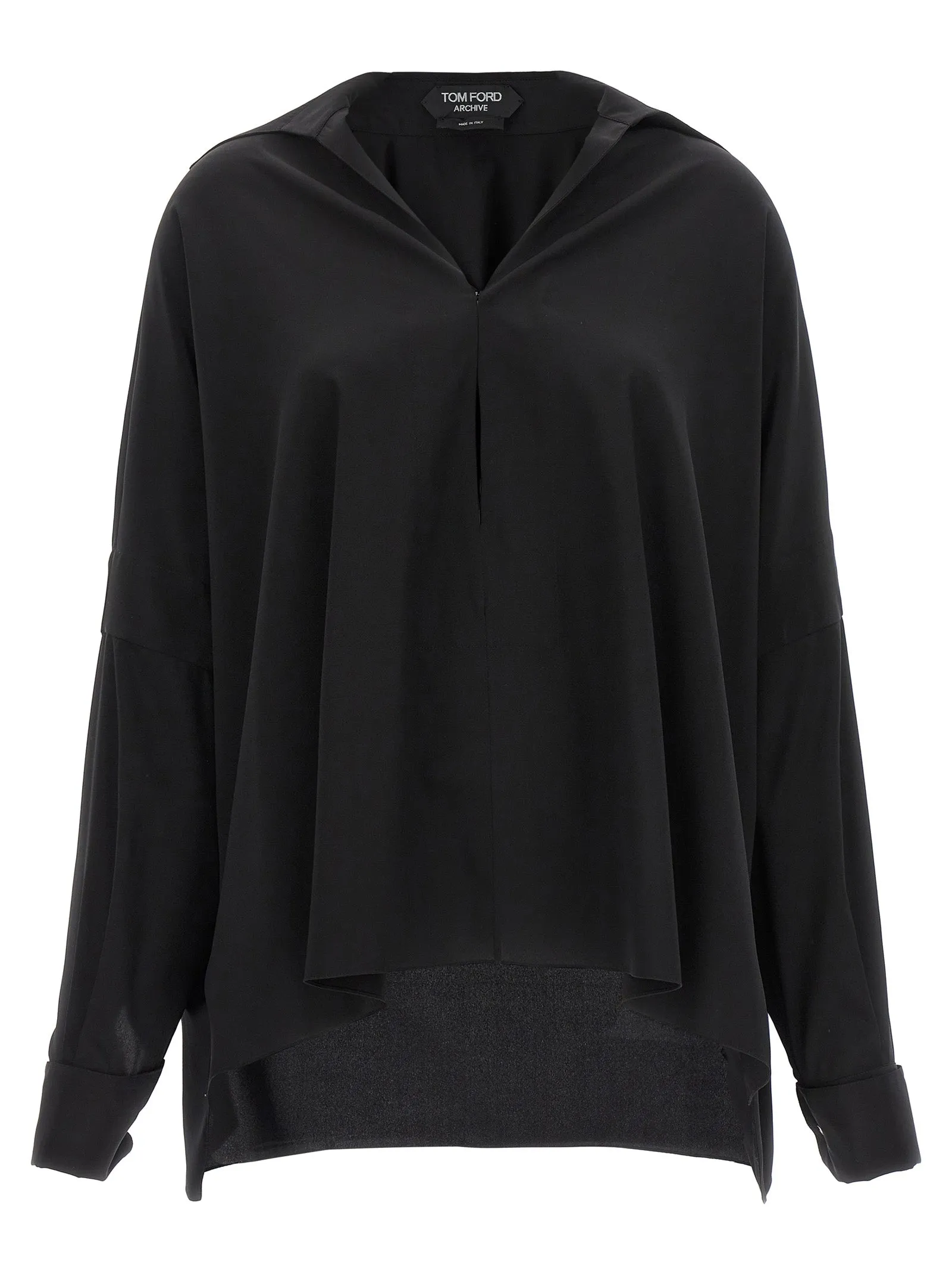 Crepe de chine shirt sold by Lord & Taylor