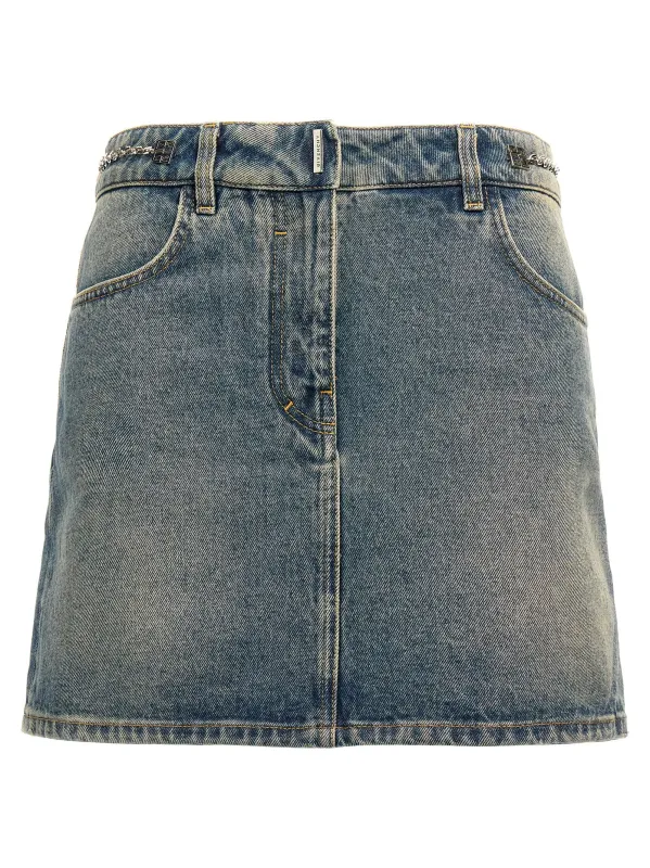 Denim mini skirt sold by Lord & Taylor