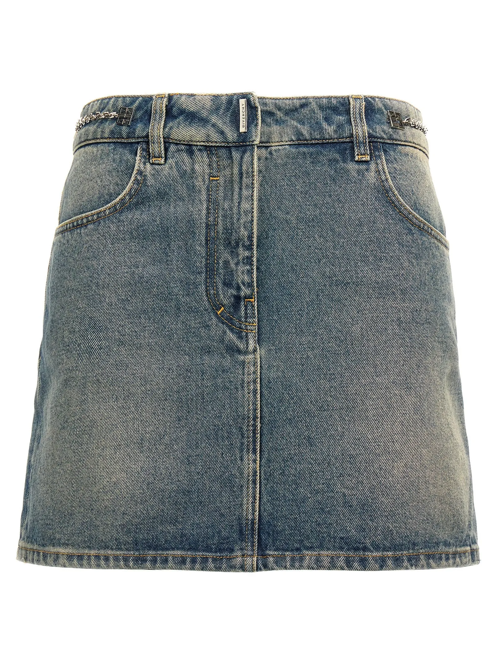Denim mini skirt sold by Lord & Taylor