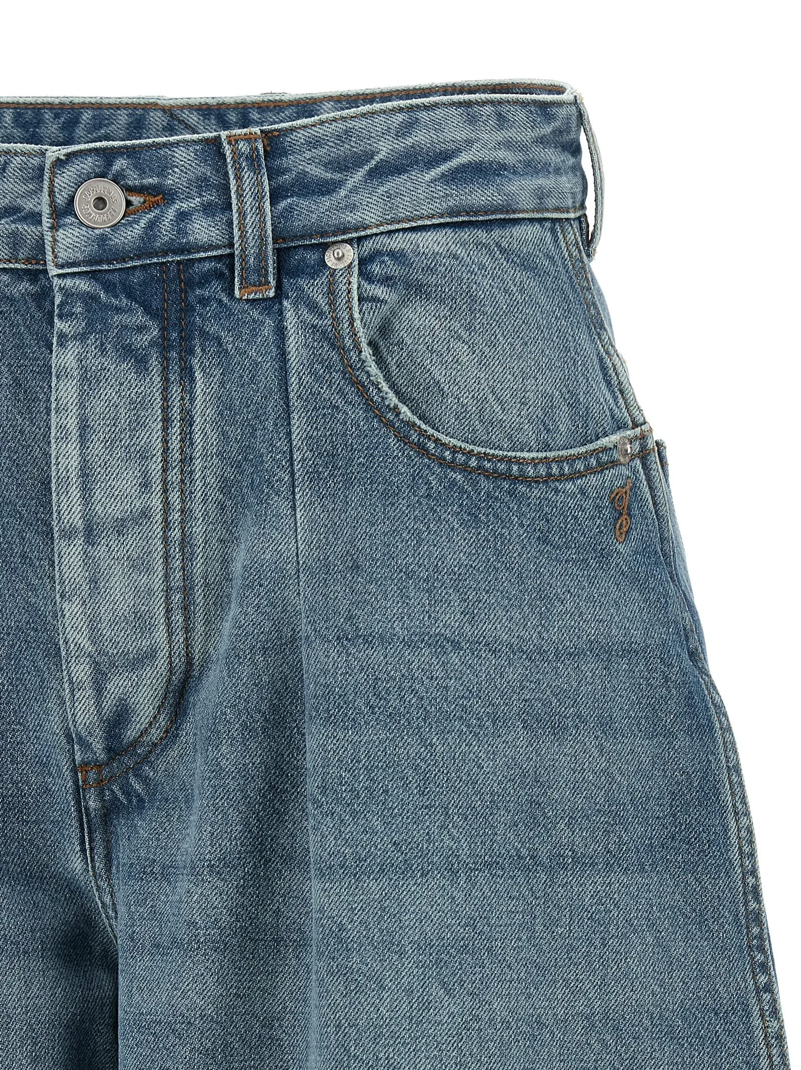 'Le De-Nimes Ovalo' jeans sold by Lord & Taylor product image thumbnail 3