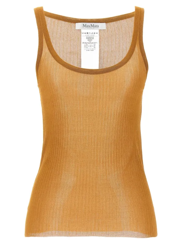 'Bastia' tank top made by MaxMara