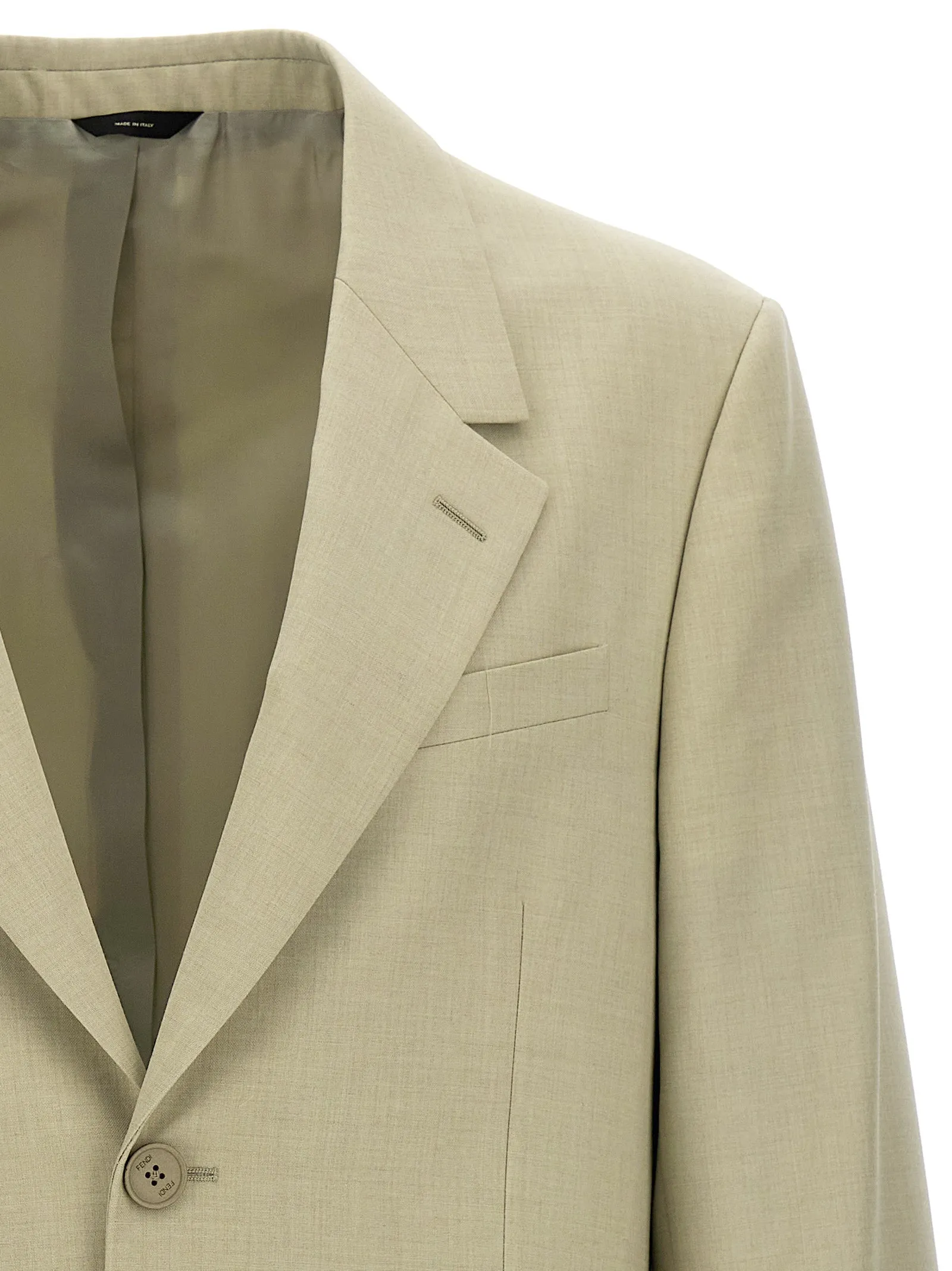 Single-breasted wool blazer sold by Lord & Taylor product image thumbnail 3