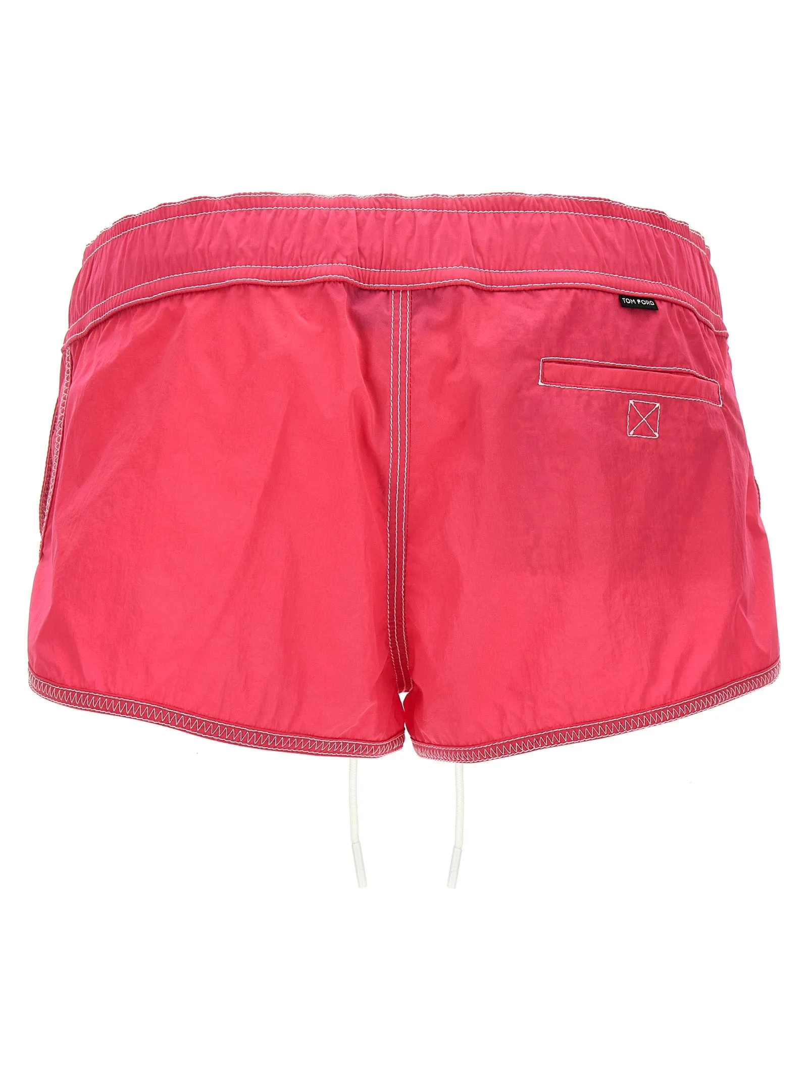 Logo nylon shorts sold by Lord & Taylor product image thumbnail 2