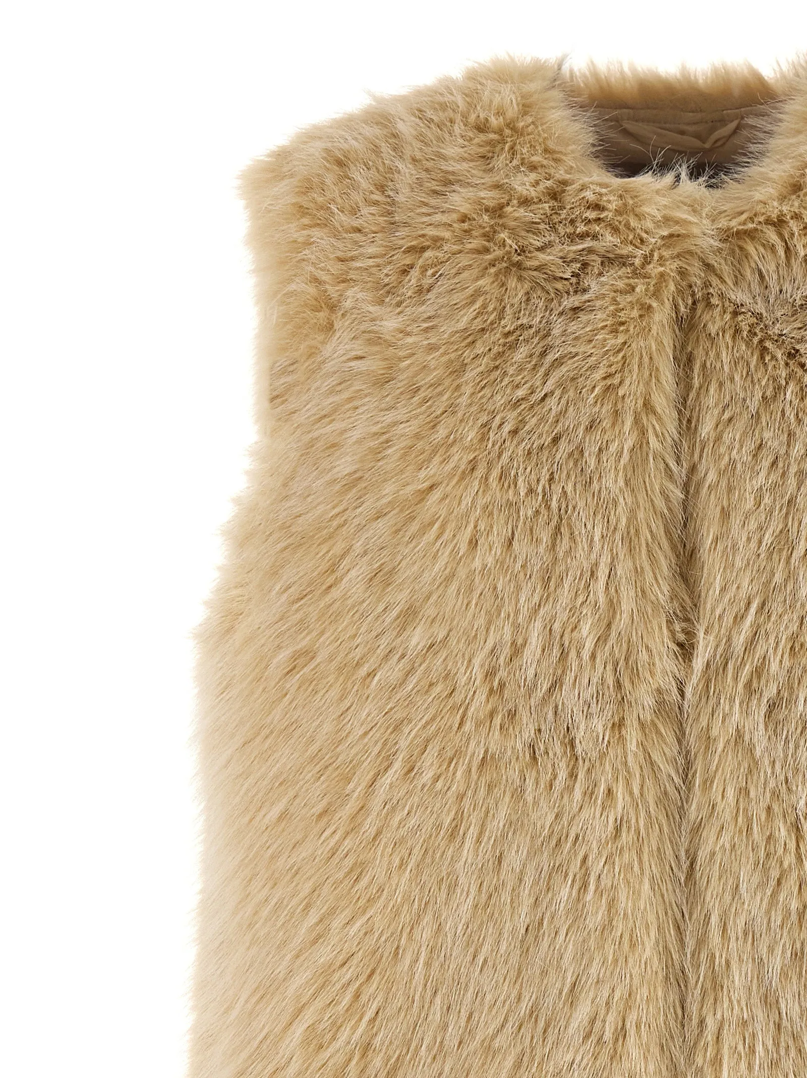 Faux fur vest sold by Lord & Taylor product image thumbnail 3