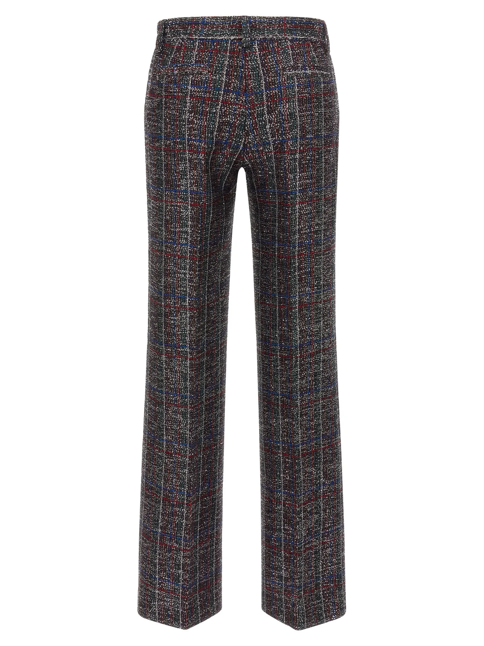 Sequin tartan pants sold by Lord & Taylor product image thumbnail 2
