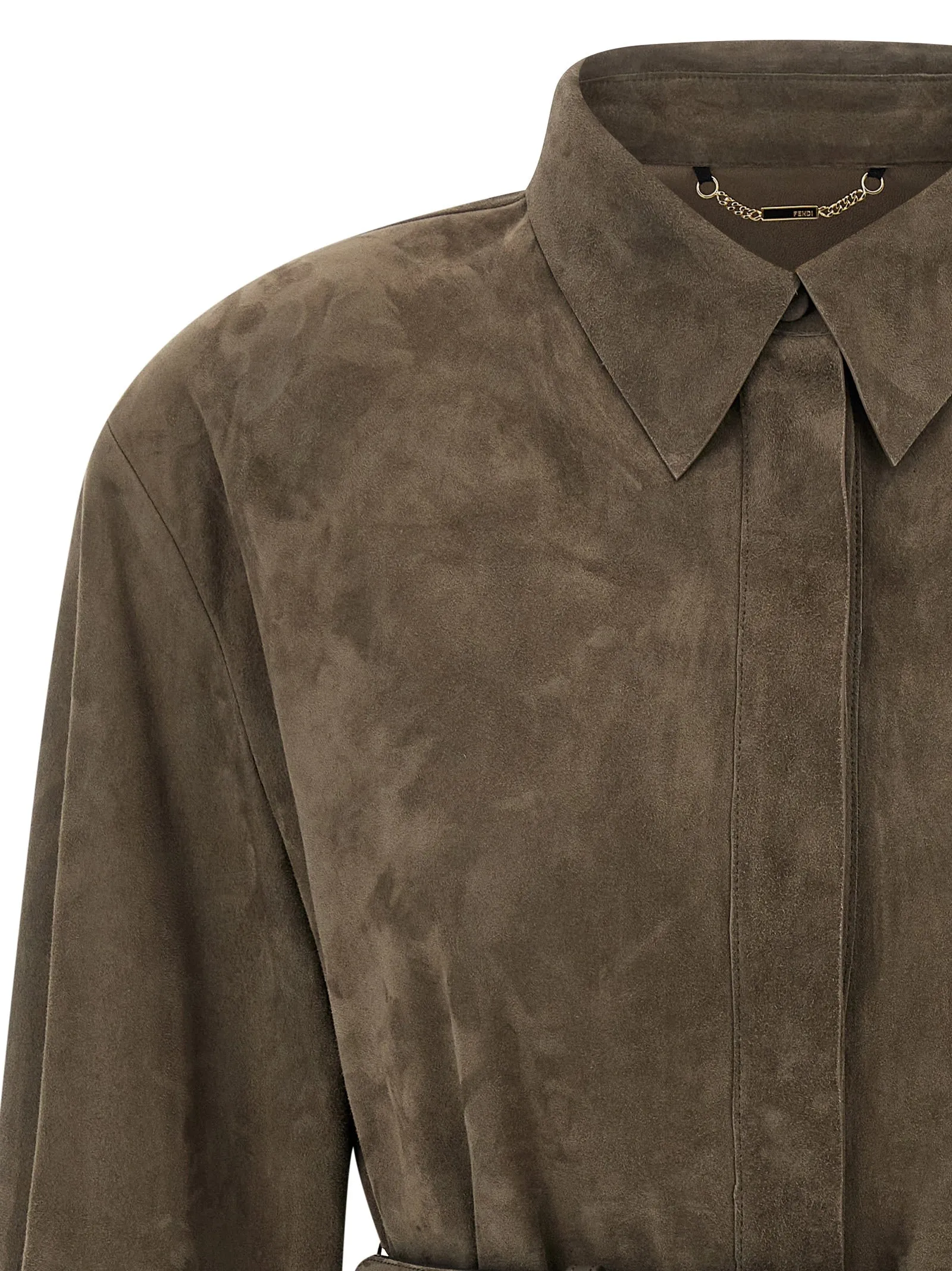 Suede shirt sold by Lord & Taylor product image thumbnail 3