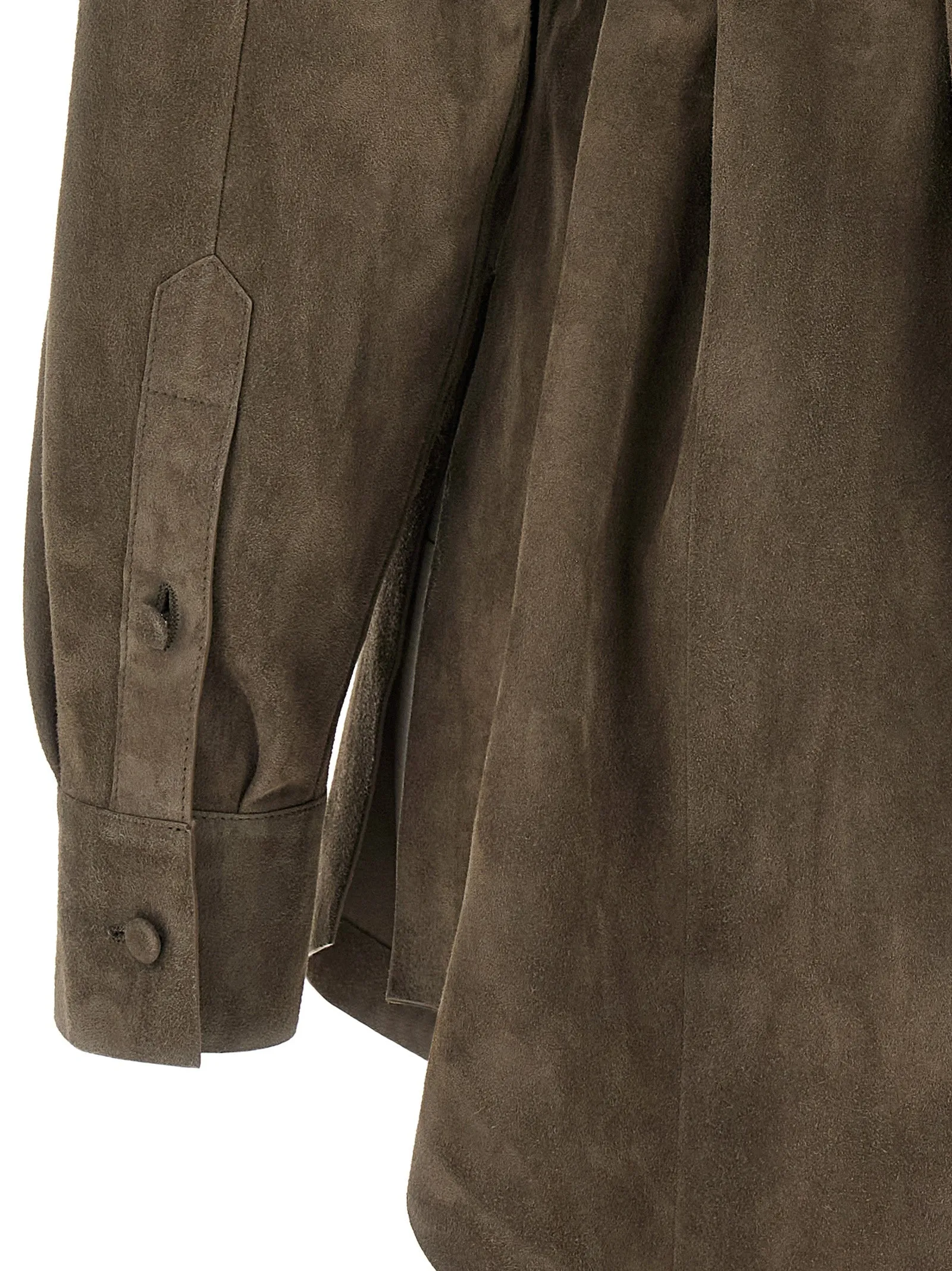 Suede shirt sold by Lord & Taylor product image thumbnail 4