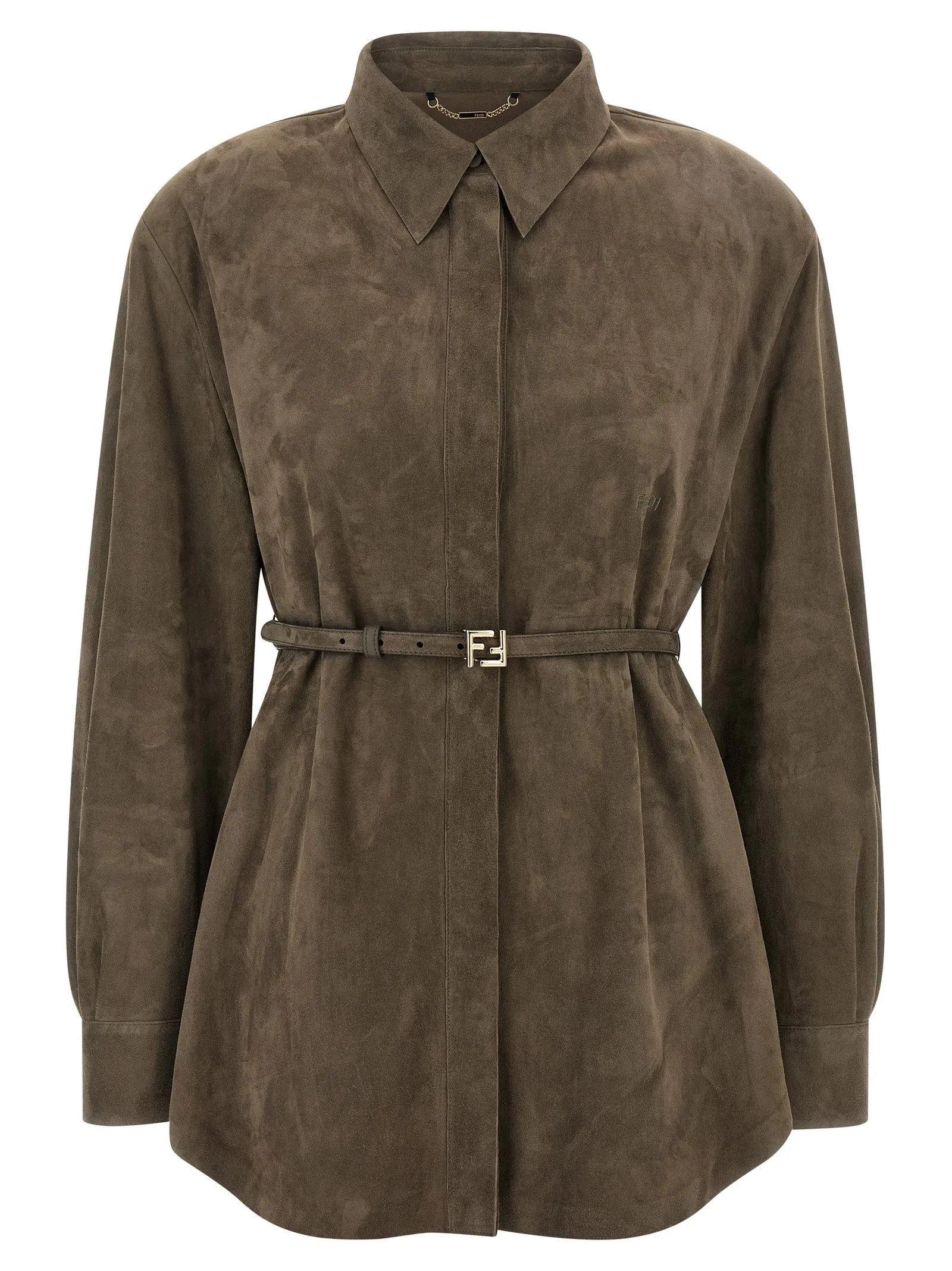 Suede shirt sold by Lord & Taylor