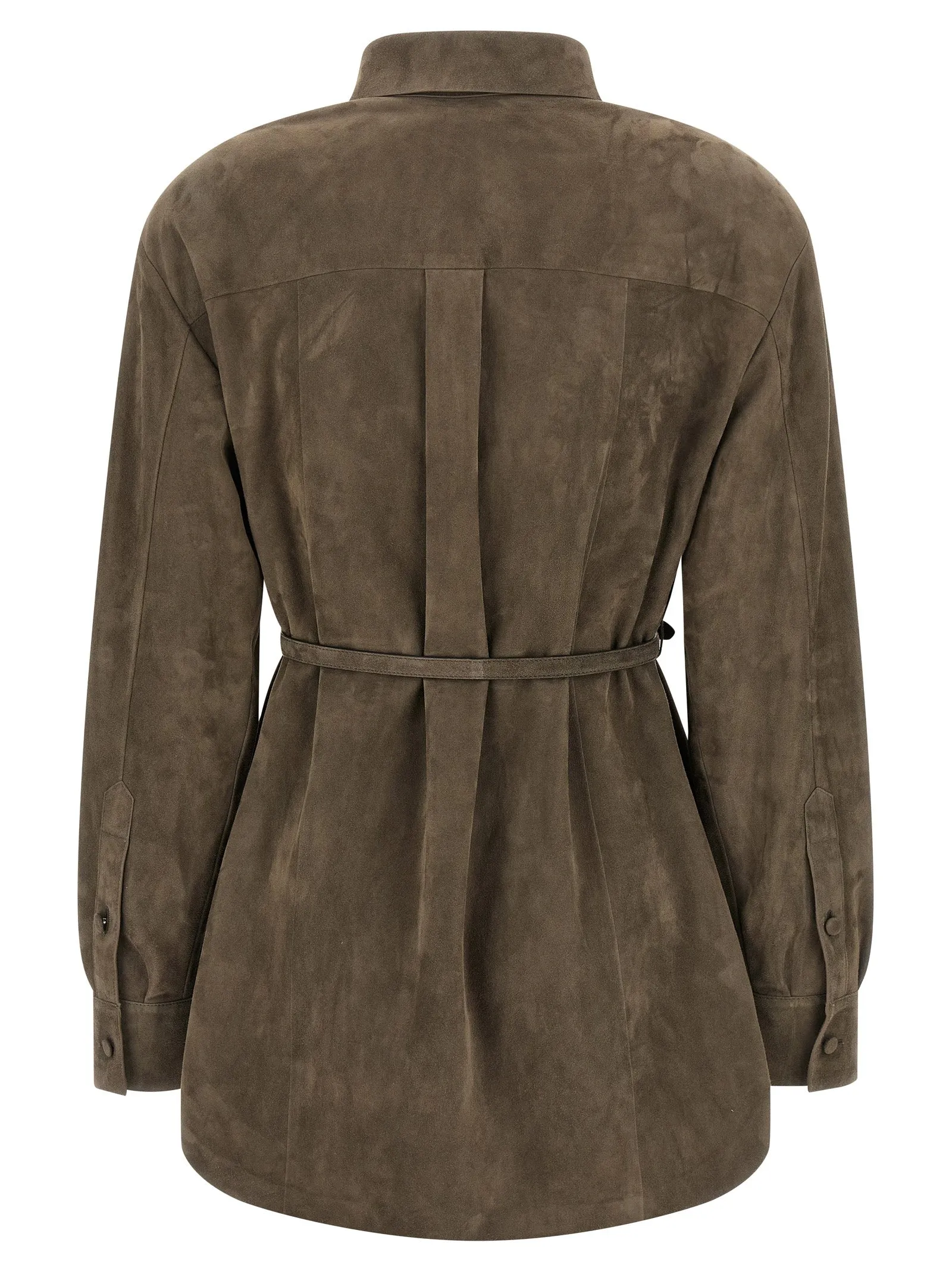 Suede shirt sold by Lord & Taylor product image thumbnail 2