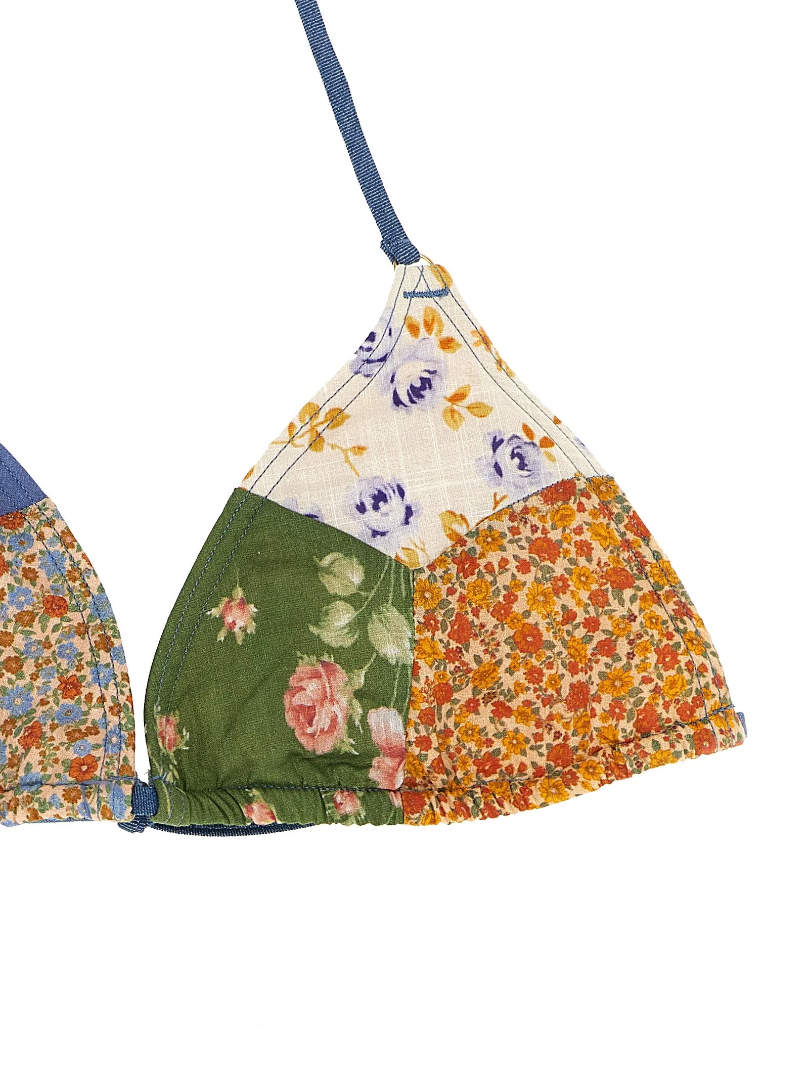 'Lucky Cotton Mini Tri' bikini sold by Lord & Taylor product image thumbnail 3