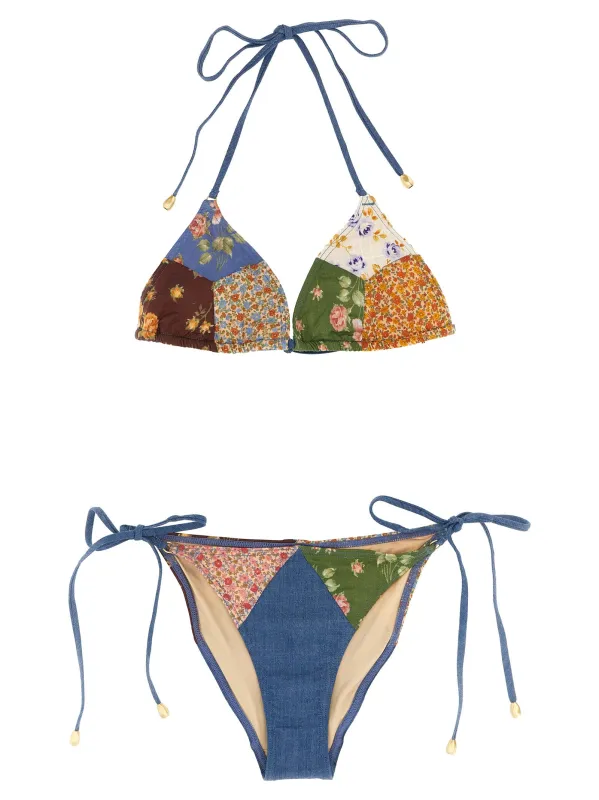 'Lucky Cotton Mini Tri' bikini sold by Lord & Taylor