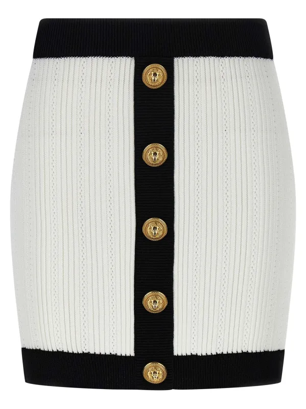 Two-tone miniskirt sold by Lord & Taylor