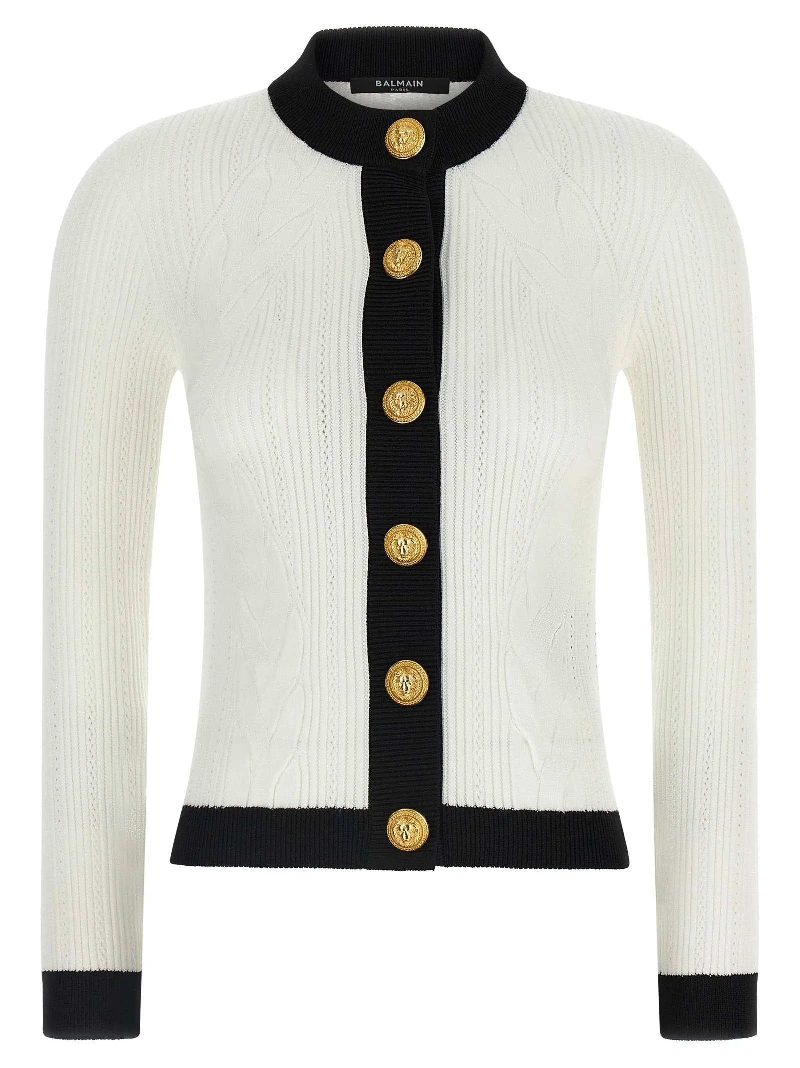 Two-tone cardigan sold by Lord & Taylor