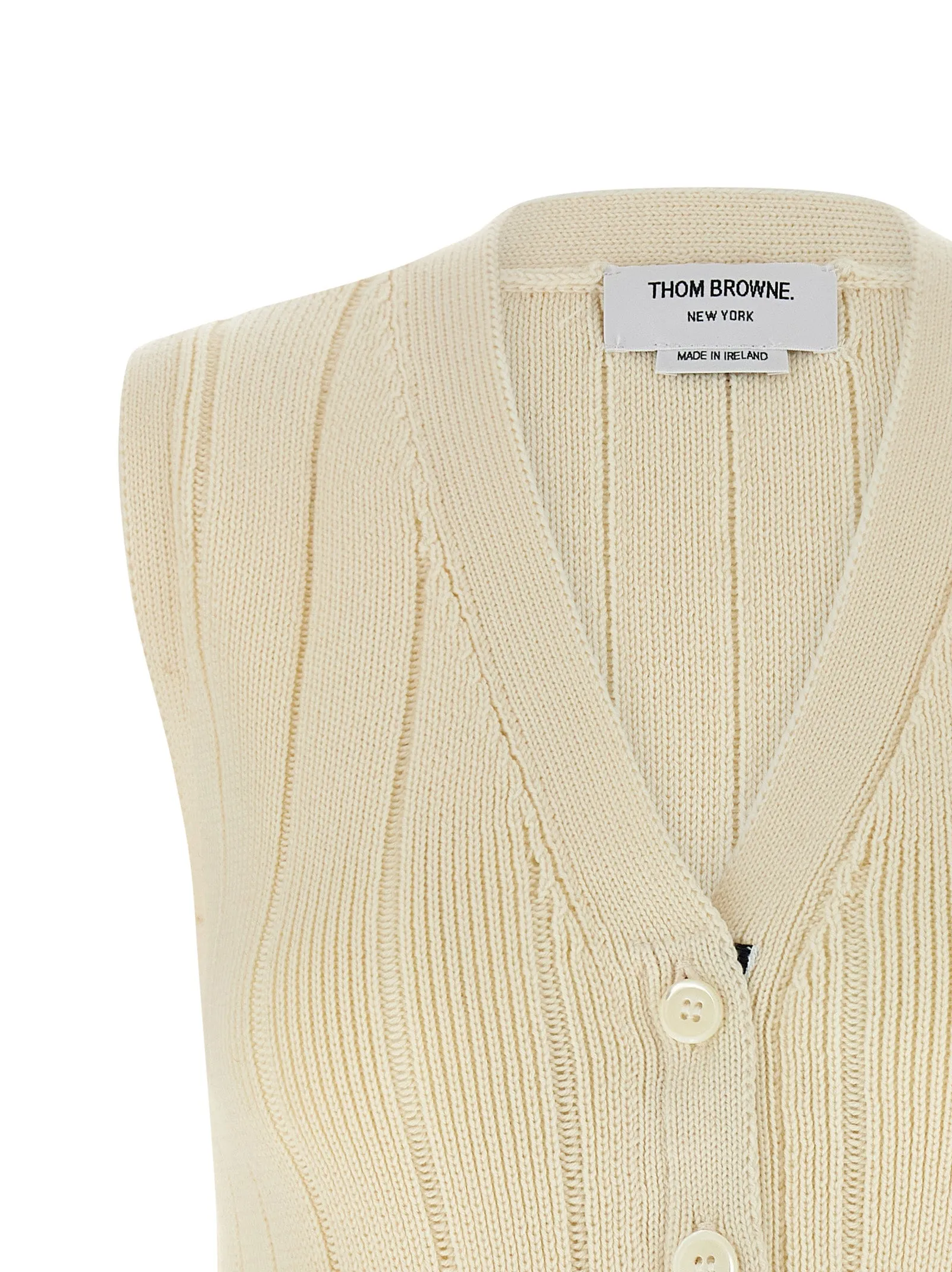 RWB intarsia vest sold by Lord & Taylor product image thumbnail 3