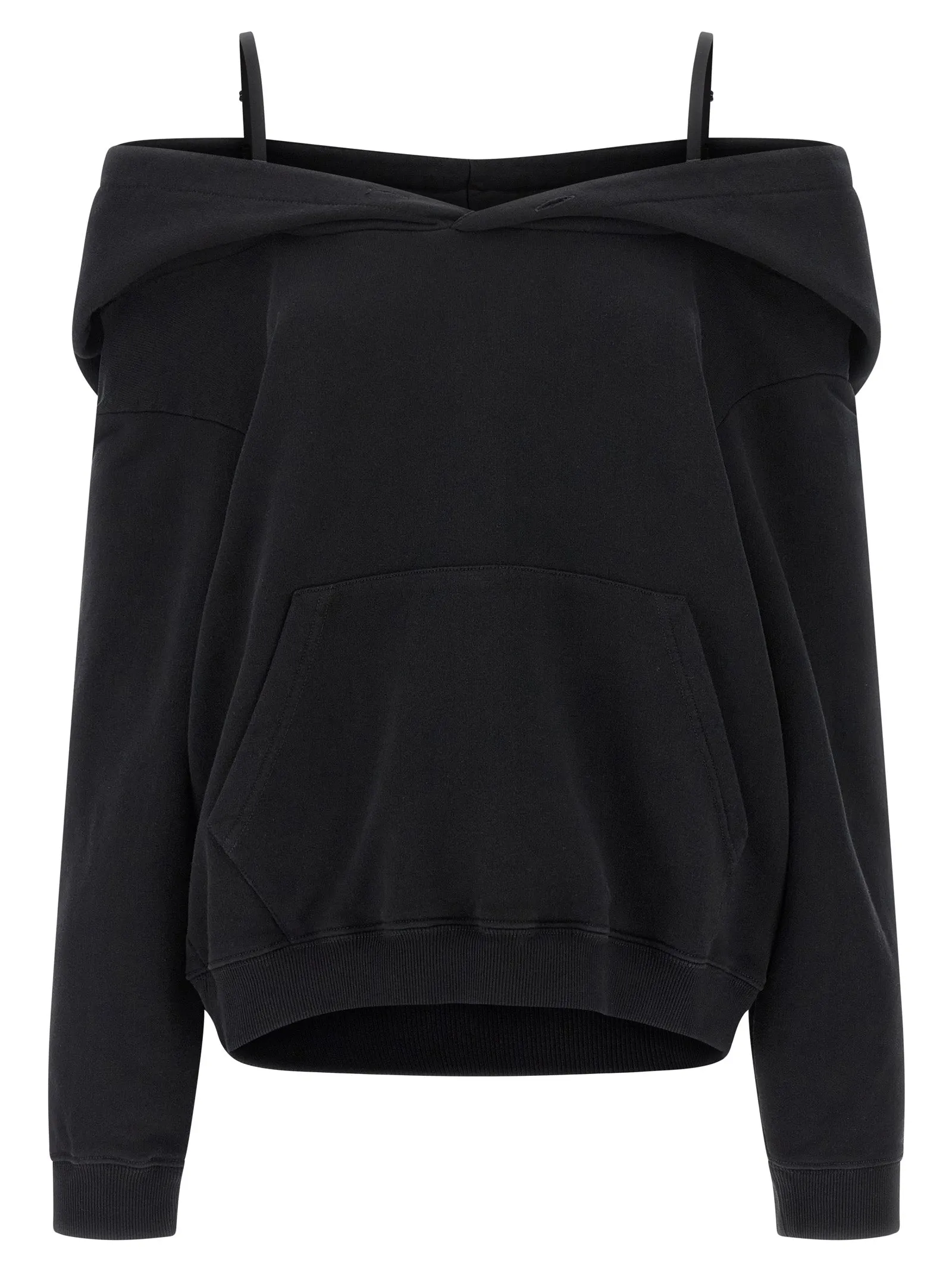 Off-shoulder hoodie sold by Lord & Taylor