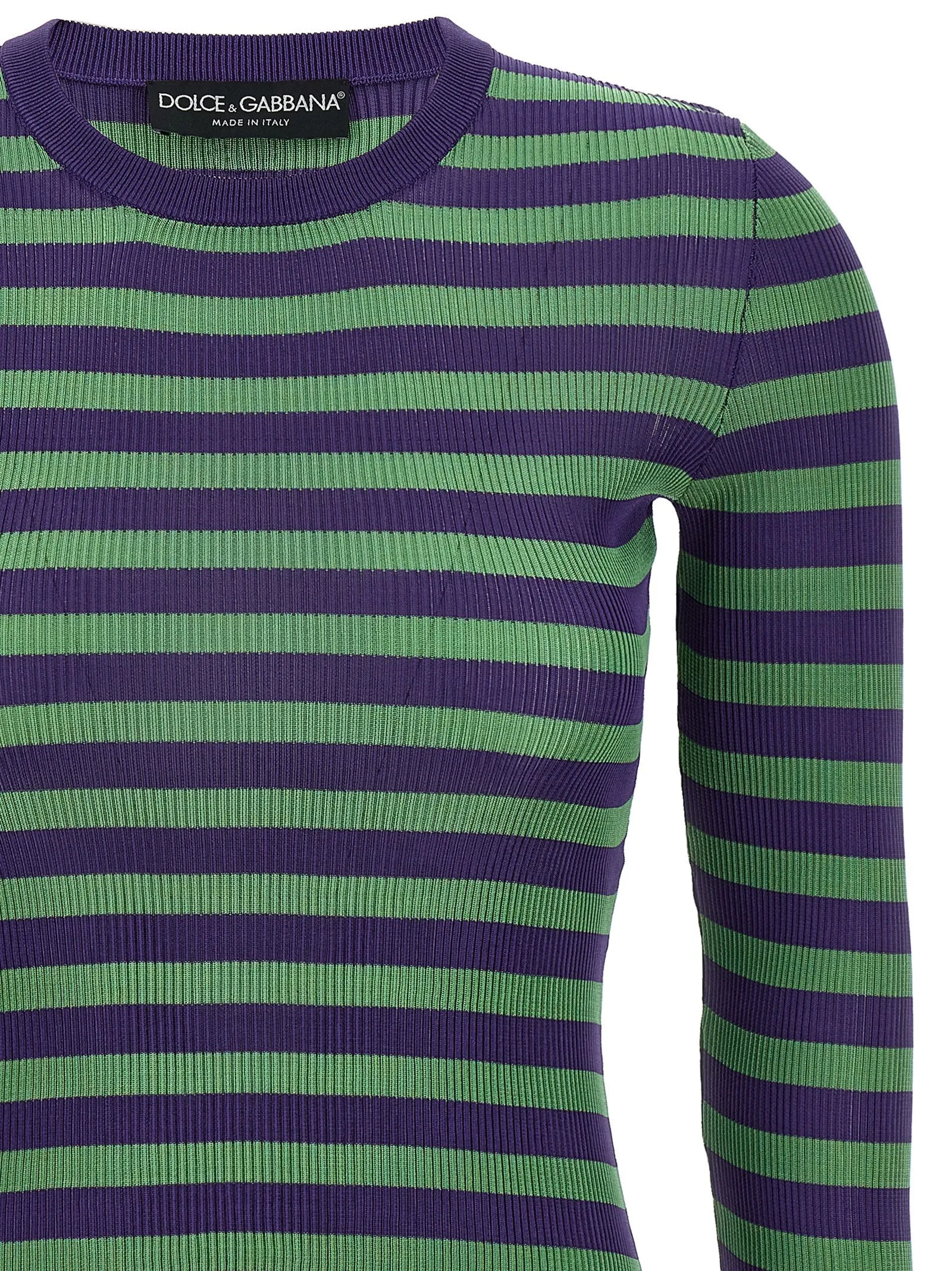 Striped viscose sweater sold by Lord & Taylor product image thumbnail 3