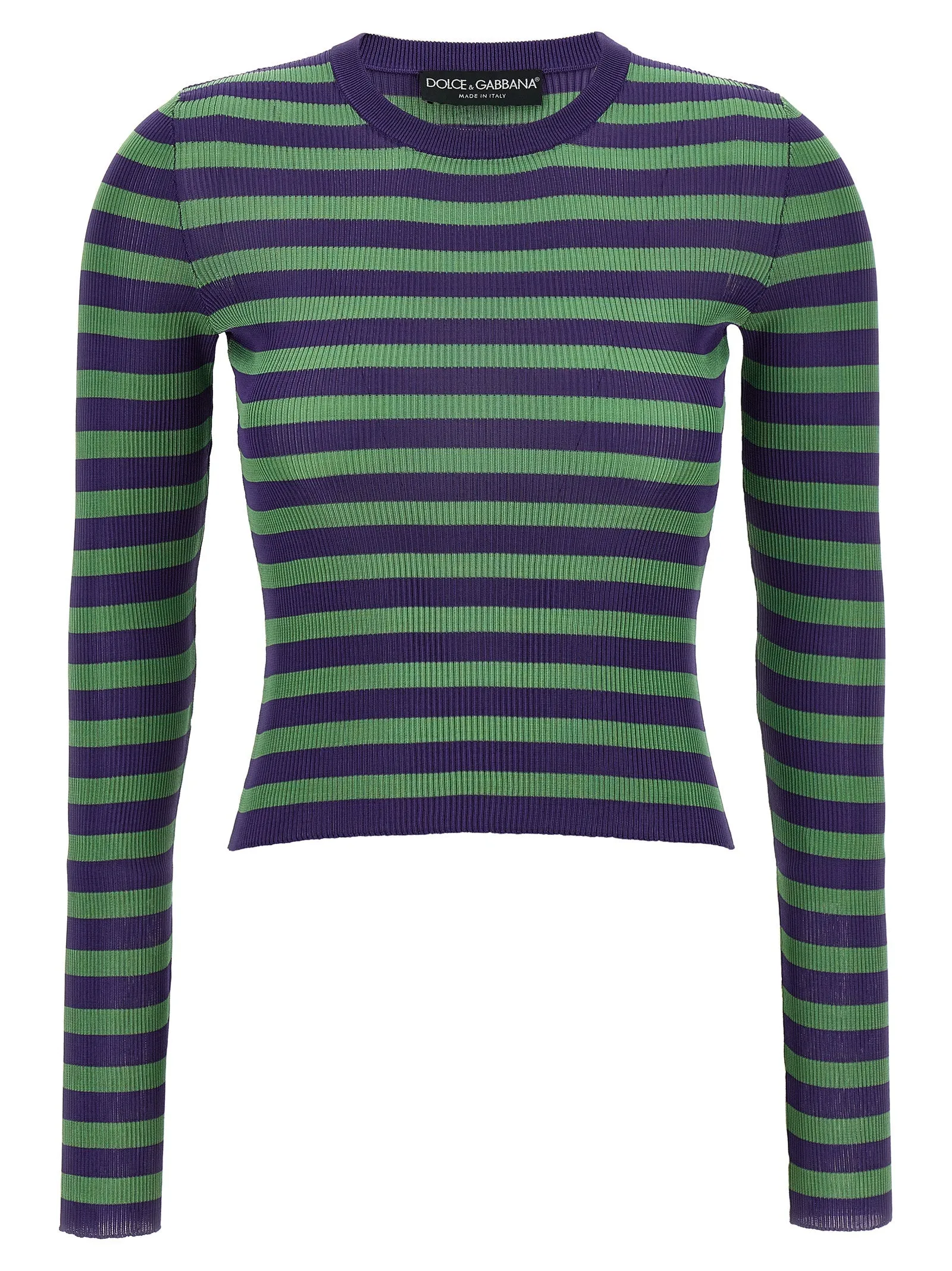 Striped viscose sweater sold by Lord & Taylor